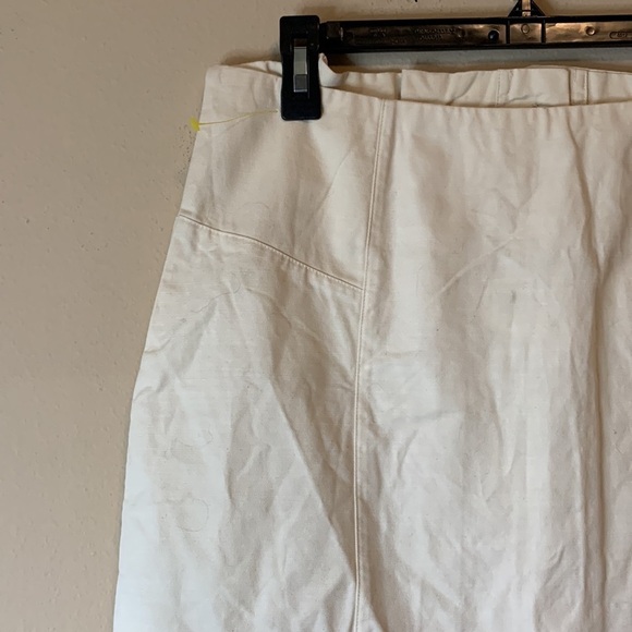 Altar’d State Womens Cream Button Front Cotton Mini Skirt Size Large Boho NWT - Picture 10 of 14